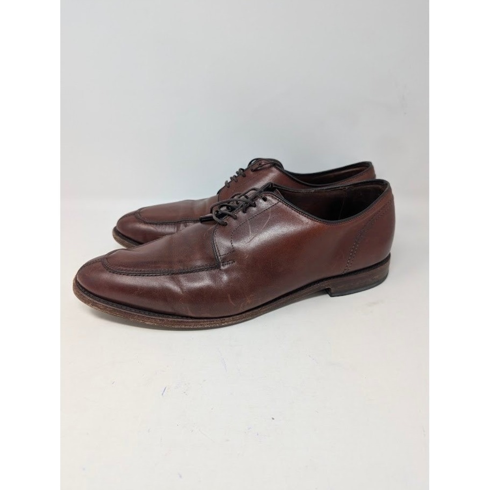 Allen Edmonds Lasalle Men's Brown Leather Split Toe Oxfords Shoes sz 11.5